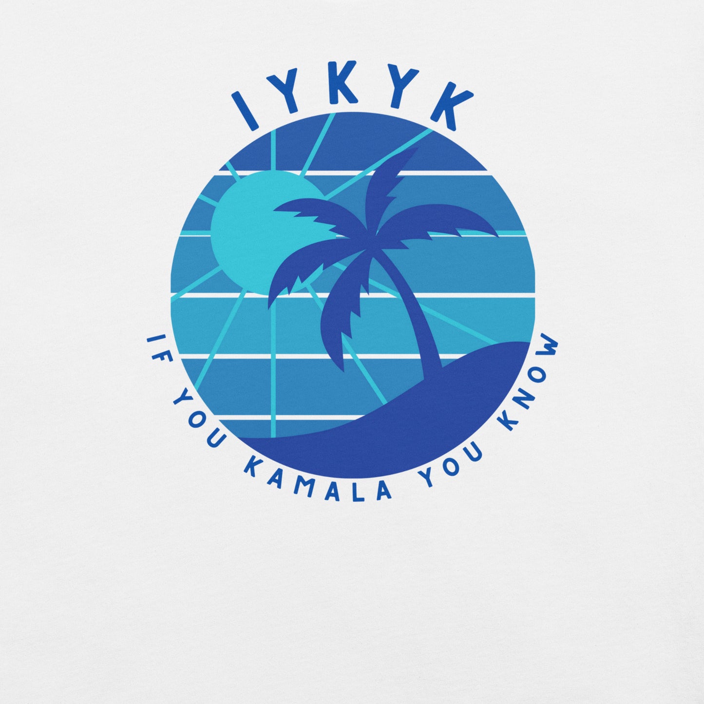 Short Sleeve T-Shirt - IYKYK - Blue Design