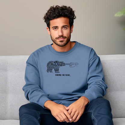 Classic Sweatshirt - Poking the Bear - Black Design