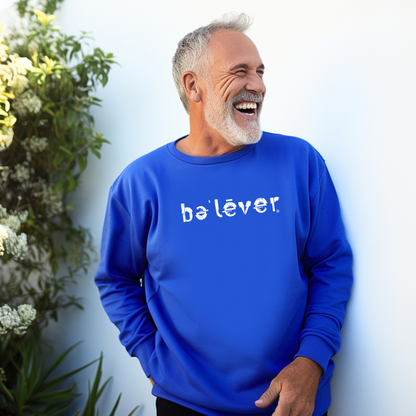 Classic Sweatshirt - believer - White Design