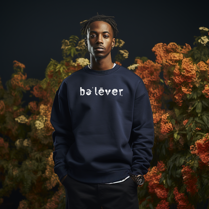 Classic Sweatshirt - believer - White Design