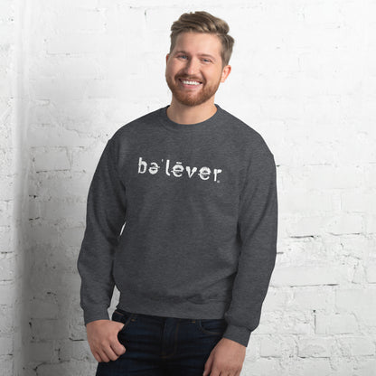 Classic Sweatshirt - believer - White Design