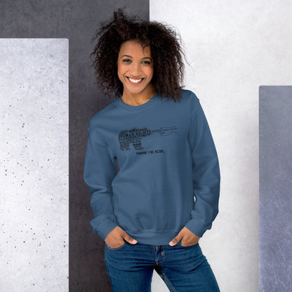 Classic Sweatshirt - Poking the Bear - Black Design