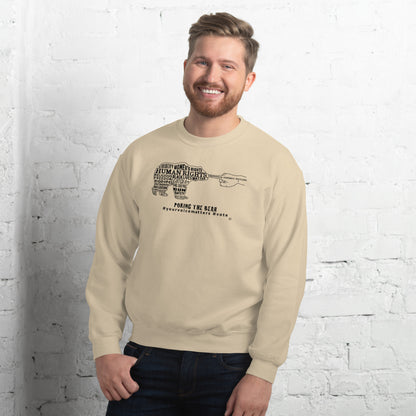 Classic Sweatshirt - Poking the Bear - Black Design with Hashtags