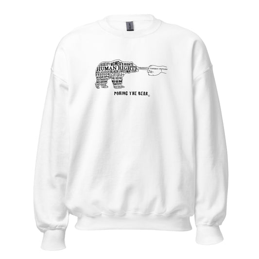 Classic Sweatshirt - Poking the Bear - Black Design