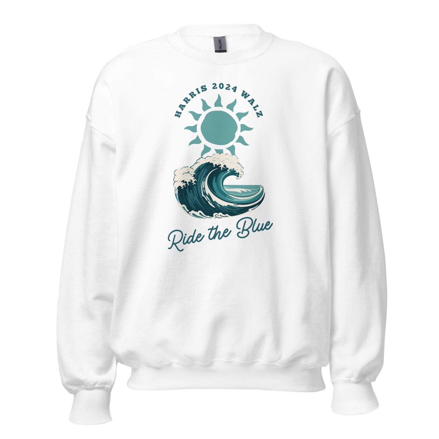 Classic Sweatshirt - Ride the Blue - Blue Design