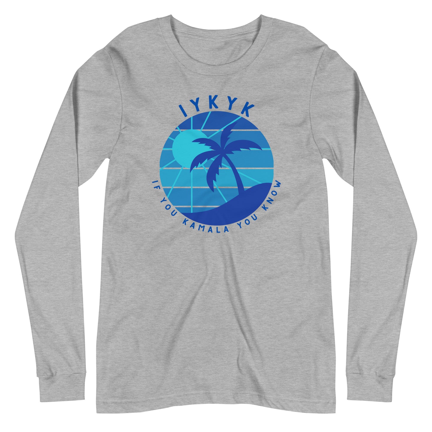 Long Sleeve T-Shirt - IYKYK - Blue Design