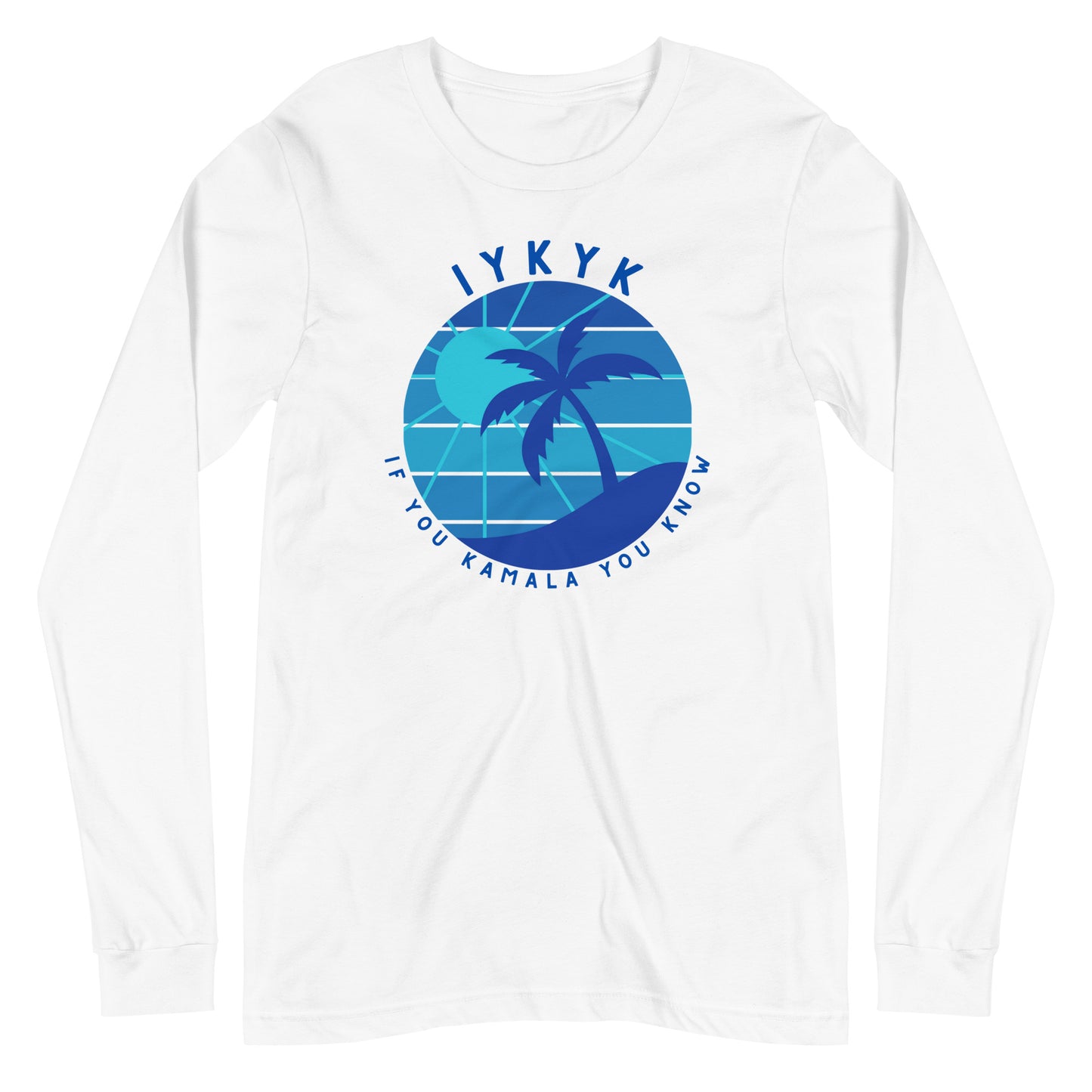 Long Sleeve T-Shirt - IYKYK - Blue Design