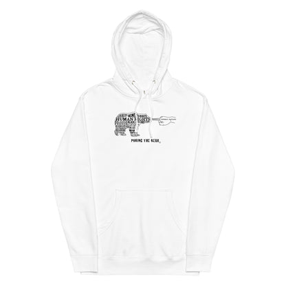 Hoodie - Poking the Bear - Black Design