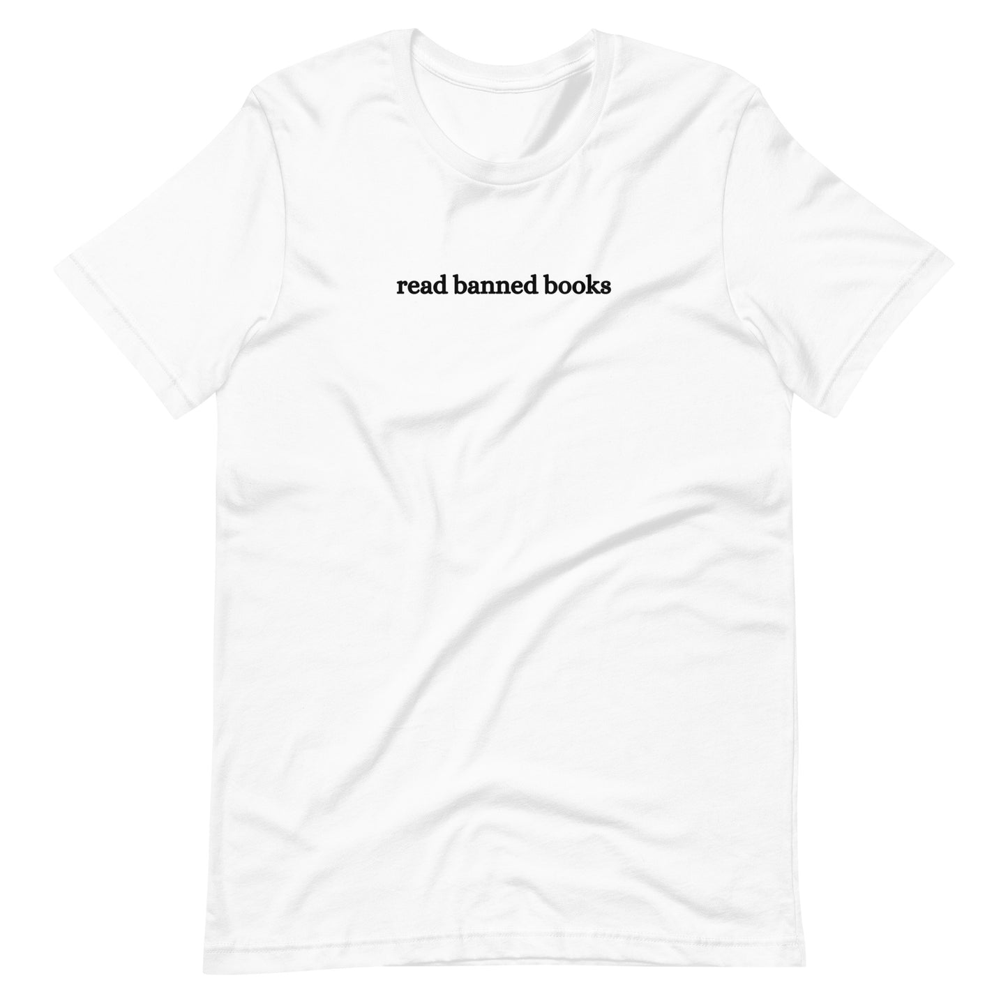 Short Sleeve T-Shirt - Read Banned Books - Black Design