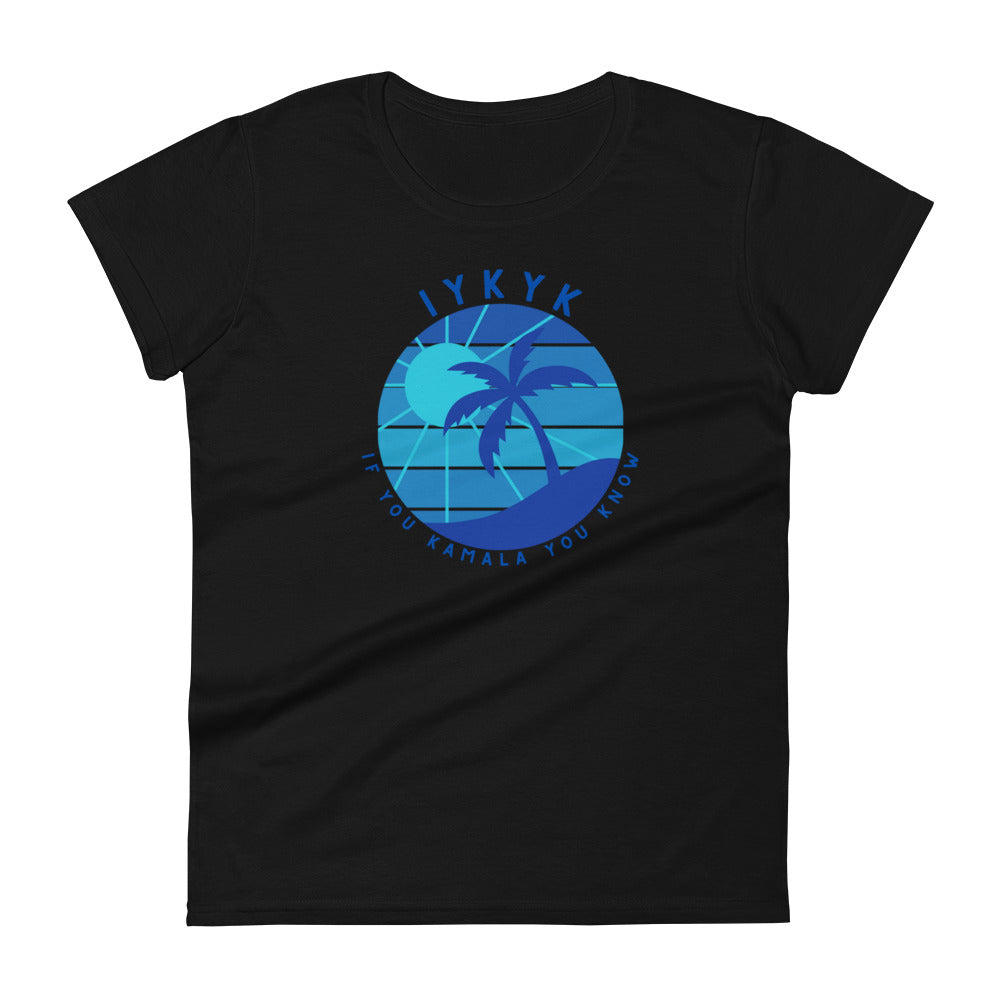 Fashion Fit Fitted T-Shirt - IYKYK - Blue Design