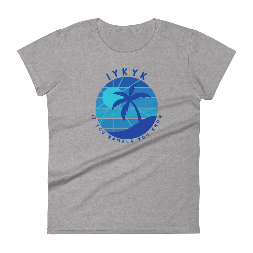 Fashion Fit Fitted T-Shirt - IYKYK - Blue Design