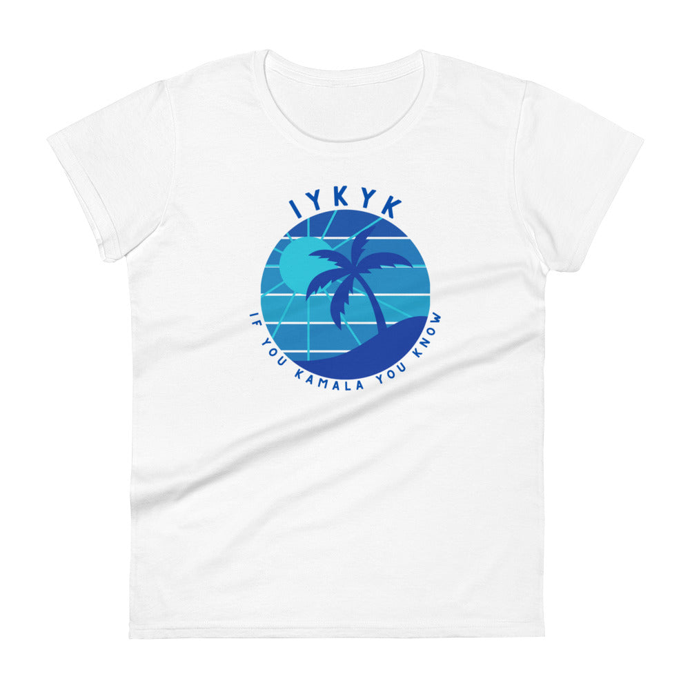 Fashion Fit Fitted T-Shirt - IYKYK - Blue Design