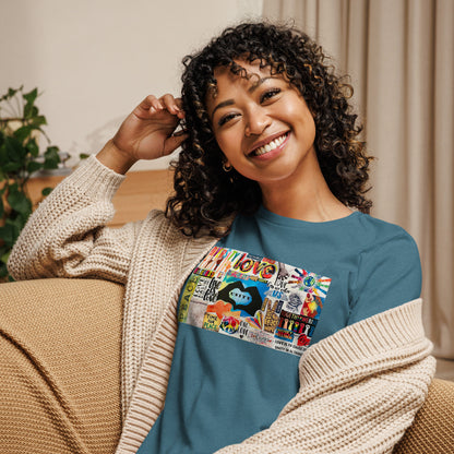 Women's Relaxed Short Sleeve T-Shirt - Unity Banner