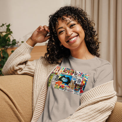 Women's Relaxed Short Sleeve T-Shirt - Unity Banner